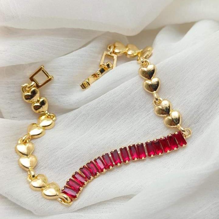1 Pc Turkish Design Crystal Chain Bracelet