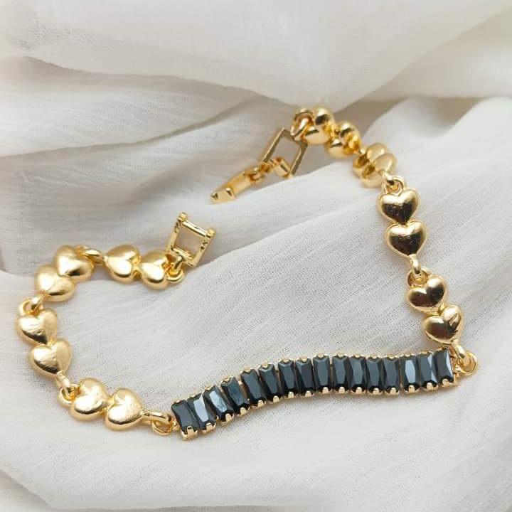 1 Pc Turkish Design Crystal Chain Bracelet