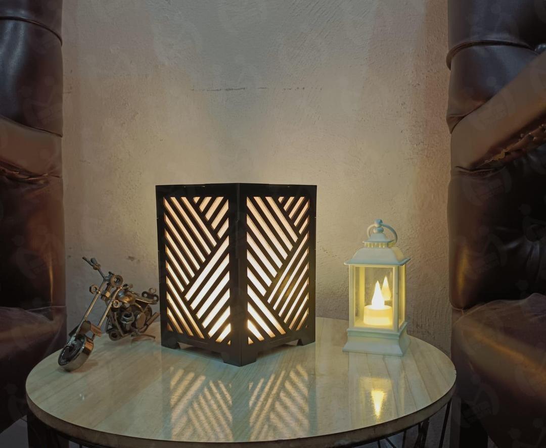 New Aesthetic Look Variant Wooden Table Lamp