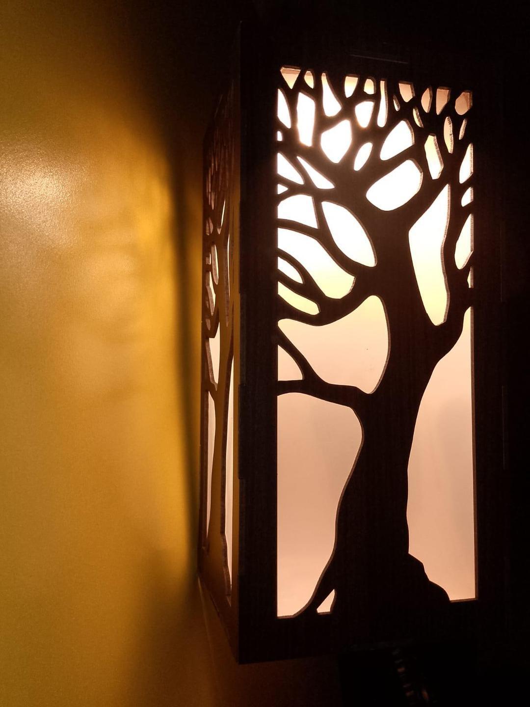 Trendy Design Wooden Ceiling Lamp - Large Size