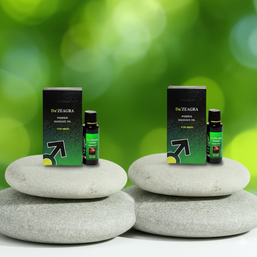Da’ Zeagra Herbal Oil – Boost Energy & Stamina in 7 Days
