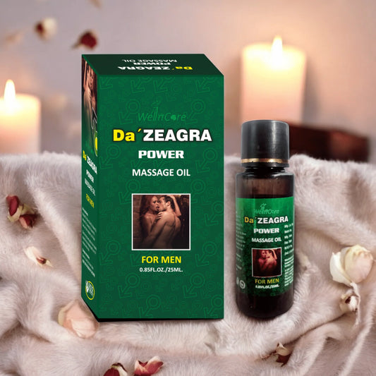 Da’ Zeagra Herbal Massage Oil – Mardon Ki Sehat Aur Taqat Ka 100% Herbal Formula