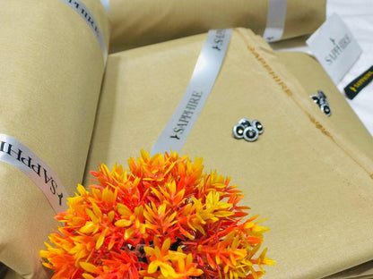 Men's Unstitched Khaddar Plain Suit