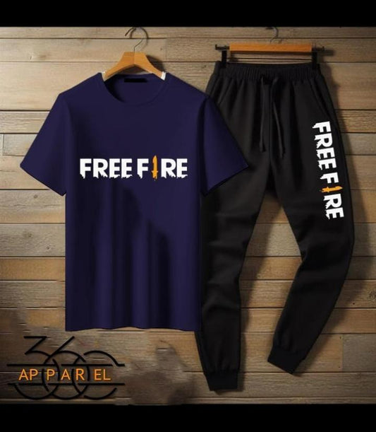 2 Pcs Men's Dri Fit Texture Track Suit