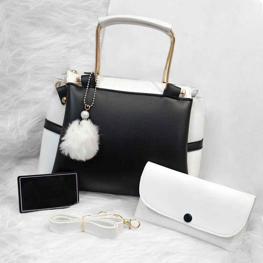 Girl's Rexine Plain Shoulder Bag