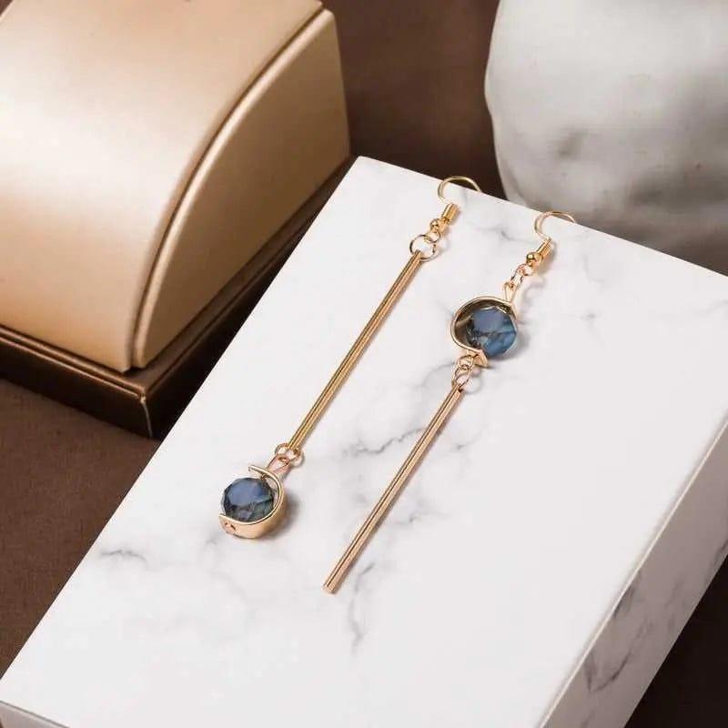 Gold Plated Artificial Stones Studs