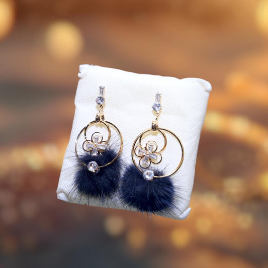 Funky Gold Plated Earrings