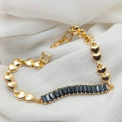 1 Pc Turkish Design Crystal Chain Bracelet