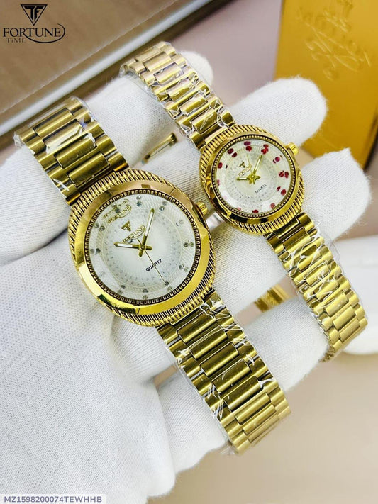 Women Movement: Quartz, Water Resistant Watch Pack Of 2