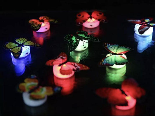 Led Butterfly Night Light 6 Pcs
