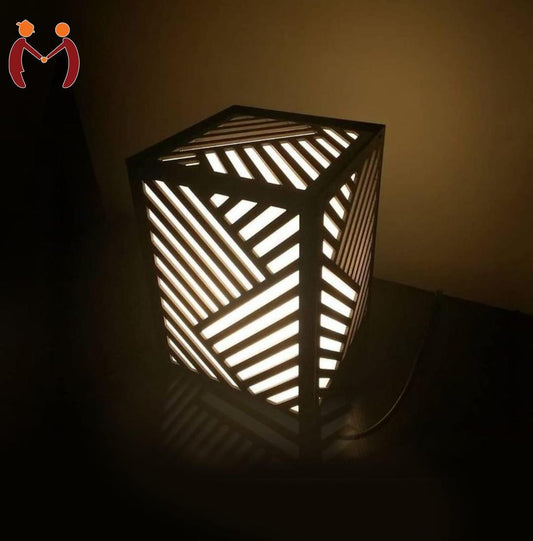 New Aesthetic Look Variant Wooden Table Lamp