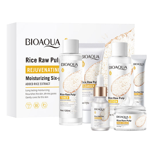 🌾 BIOAQUA Rice Raw Pulp Six-piece Set