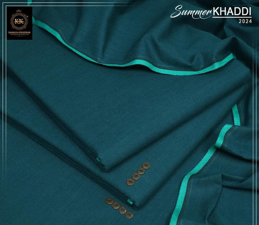 Men's Unstitched Khaddar Plain Suit